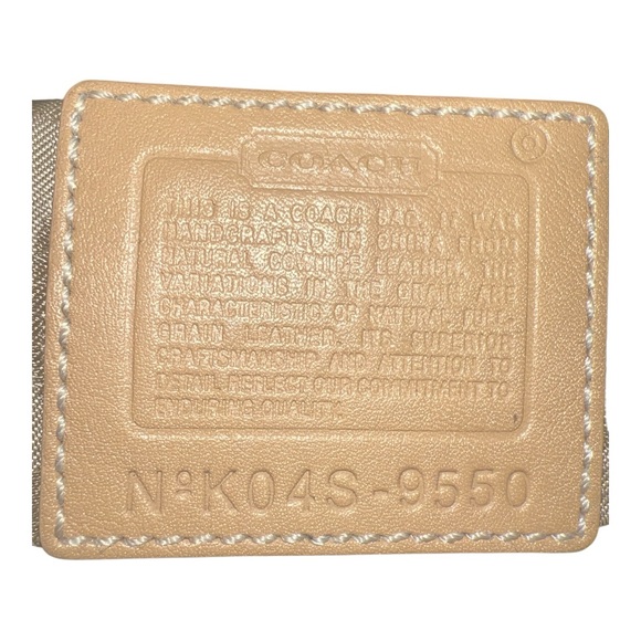 Vintage Coach Tan Satchel with Elegant Design Excellent Condition - Picture 7 of 7